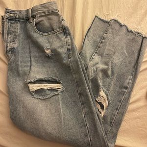 Light washed pacsun mom jeans